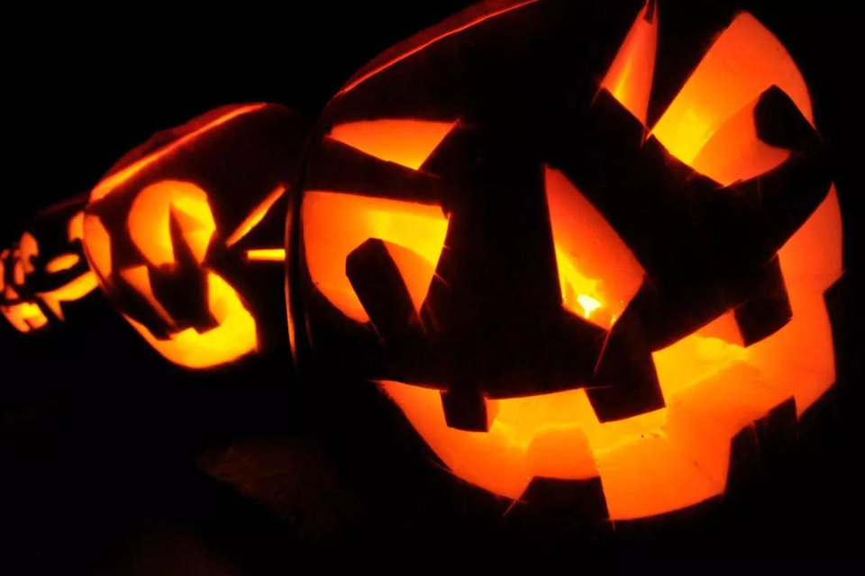 halloween zucca illuminata pumpkin
